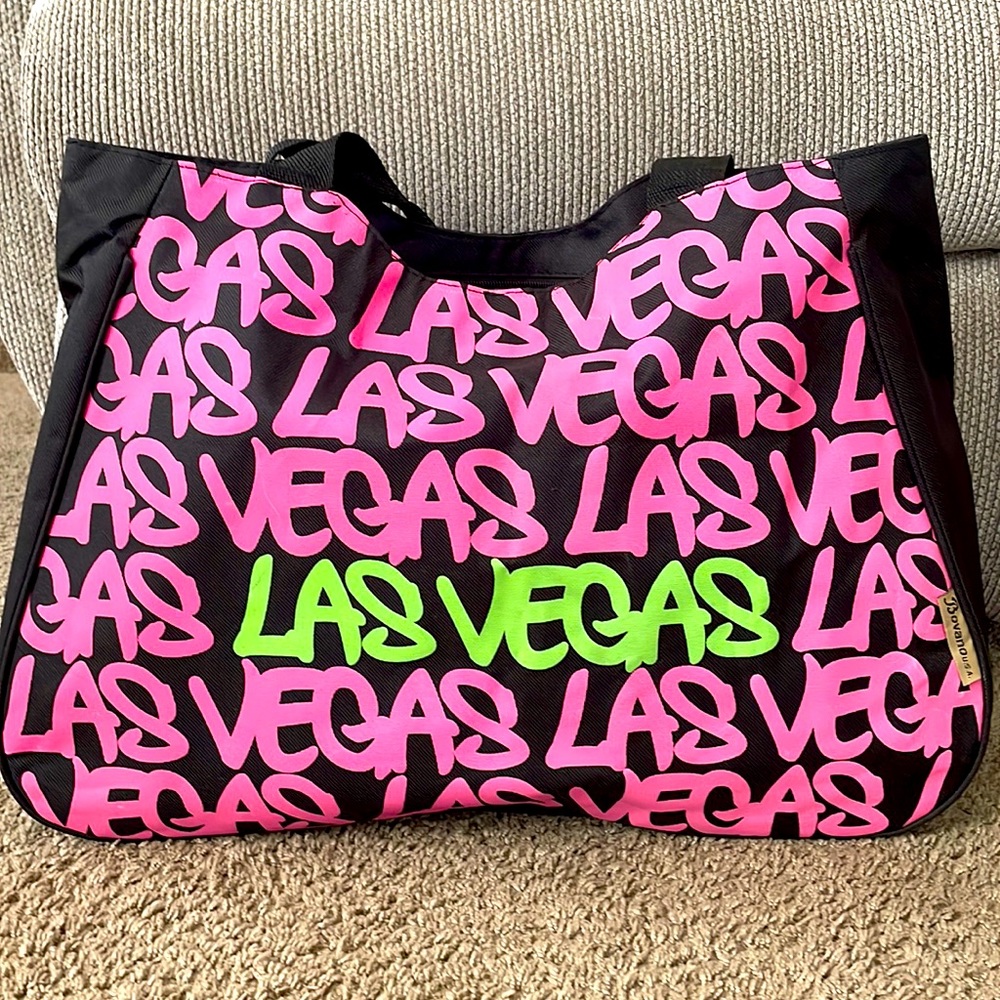 Neon “LasVegas” Tote Bag
